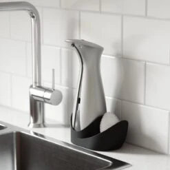 Umbra Zeepdispenser Met Sensor En Sponsbakje Grijs - Grijs -Badkamer Wijs 1200x1200 2821