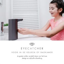 101Products Automatische Zeepdispenser - USB Oplaadbaar - Zeepdispenser Met Sensor - Zeeppompje - Zwart -Badkamer Wijs 1200x1200 2850