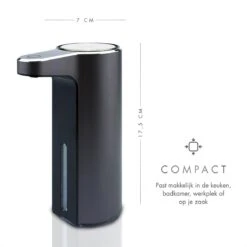 101Products Automatische Zeepdispenser - USB Oplaadbaar - Zeepdispenser Met Sensor - Zeeppompje - Zwart -Badkamer Wijs 1200x1200 2852