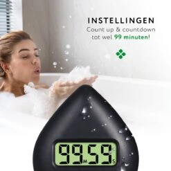 Lifect® Douchetimer 5 Minuten - Douche Wekker - Zandloper- Timer - Douche Klok - Showertimer- Douchecoach- Timer Douche -Badkamer Wijs 1200x1200 2908