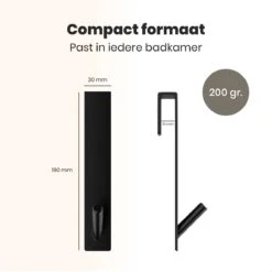 NovaQ Handoekhaakjes - Handoekhouder- Zwart - Douchewand Haak - Set Van 2 Stuks 15 NovaQ Handoekhaakjes - Handoekhouder- Zwart - Douchewand Haak - Set Van 2 Stuks -Badkamer Wijs 1200x1200 291