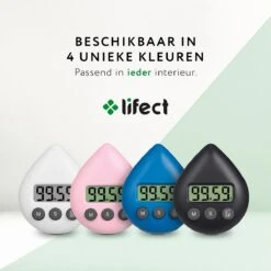 Lifect® Douchetimer 5 Minuten - Douche Wekker - Zandloper- Timer - Douche Klok - Showertimer- Douchecoach- Timer Douche -Badkamer Wijs 1200x1200 2911