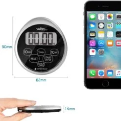 Douchetimer - Digitale Waterdichte Timer - Douche Klok - Showertimer - Digitaal - IPX7 -Badkamer Wijs 1200x1200 2914