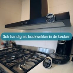 Douchetimer - Digitale Waterdichte Timer - Douche Klok - Showertimer - Digitaal - IPX7 -Badkamer Wijs 1200x1200 2915