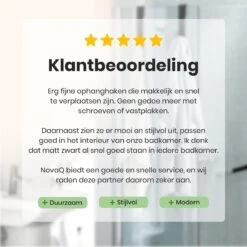 NovaQ Handoekhaakjes - Handoekhouder- Zwart - Douchewand Haak - Set Van 2 Stuks 16 NovaQ Handoekhaakjes - Handoekhouder- Zwart - Douchewand Haak - Set Van 2 Stuks -Badkamer Wijs 1200x1200 292