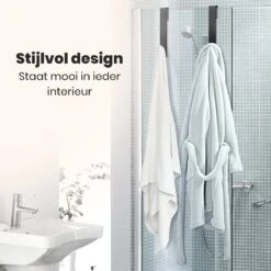 NovaQ Handoekhaakjes - Handoekhouder- Zwart - Douchewand Haak - Set Van 2 Stuks 17 NovaQ Handoekhaakjes - Handoekhouder- Zwart - Douchewand Haak - Set Van 2 Stuks -Badkamer Wijs 1200x1200 293