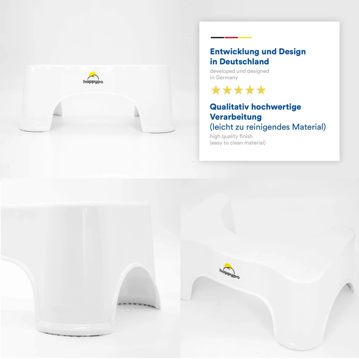 Toilet Kruk 225d X 39b X 17h Cm Voor Aambeien Constipatie Prikkelbare Darm Opgeblazenheid 7 Toilet Kruk 225d X 39b X 17h Cm Voor Aambeien Constipatie Prikkelbare Darm Opgeblazenheid - Afbeelding 5