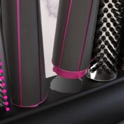 Merkloos Houder Geschikt Voor Dyson Airwrap - 5 Accesoires - Staand En Hangend - Gemakkelijke Installatie - Wall Mount - Bio Plastic - Antraciet -Badkamer Wijs 1200x1200 2960