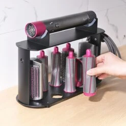 Houder Voor Dyson Airwrap (lange Versie) - Geschikt Voor 8 Accessoires - Passend Voor Dyson Airwrap Complete Long Multistyler - Zwart -Badkamer Wijs 1200x1200 2976