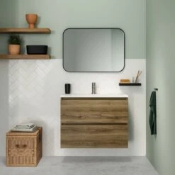 Tiger Carv - Planchet 28 Cm - Zwart -Badkamer Wijs 1200x1200 2980