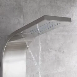 RVS Douchepaneel Met Thermostatische Kraan (5 Functie) -Badkamer Wijs 1200x1200 3005