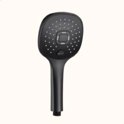 Belliese Doucheset Select - Luxe Douchekop - Doucheslang - Douchekophouder - Douchekop Met Slang - Waterbesparende Douchekop - Badkamer Accessoires - Montage Zonder Boren - 3 Standen - Zwart - Select Knop -Badkamer Wijs 1200x1200 3058