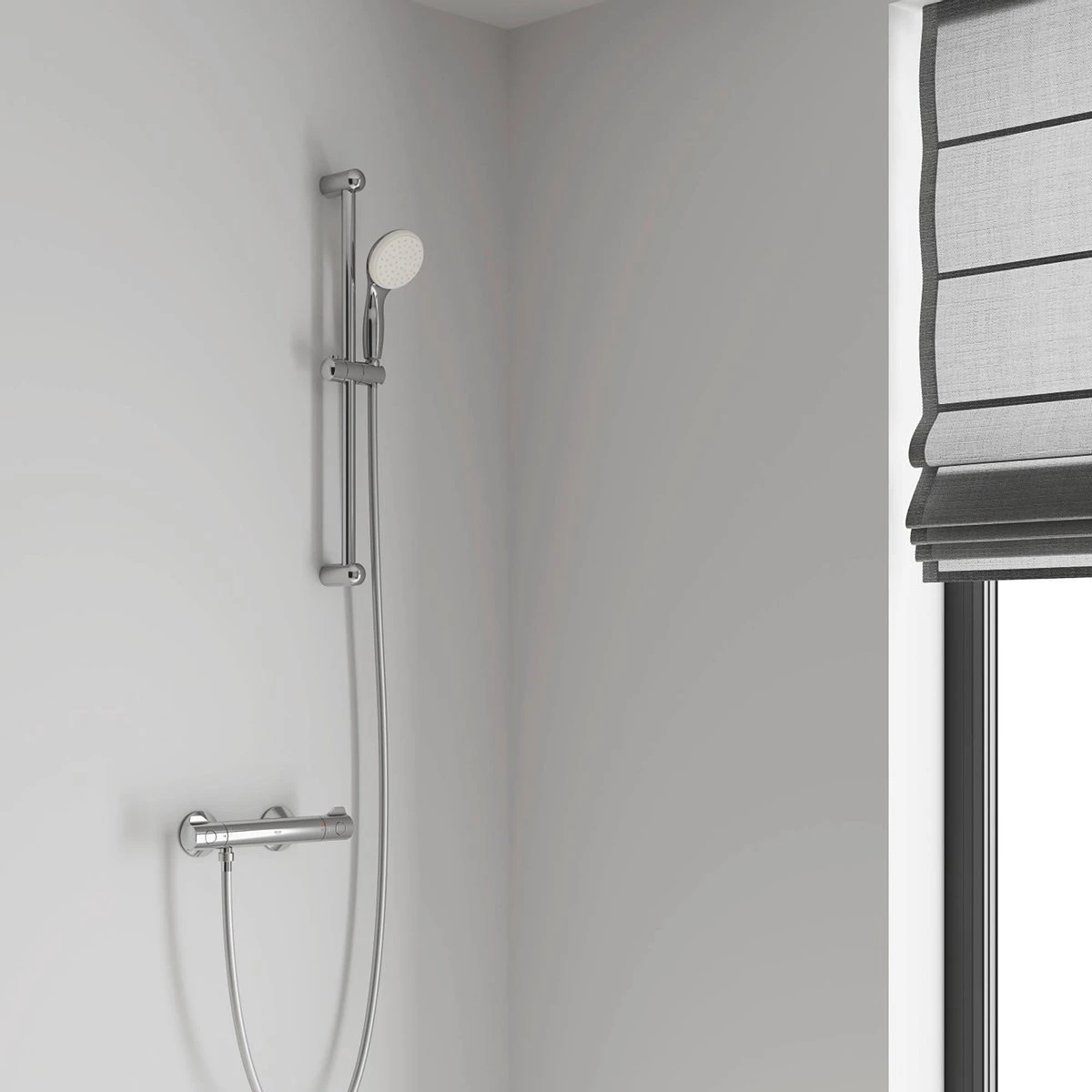 GROHE New Tempesta Doucheset - 60cm - ø 10 Cm - 1 Straalstand - Chroom - 27924001 9 GROHE New Tempesta Doucheset - 60cm - ø 10 Cm - 1 Straalstand - Chroom - 27924001 - Afbeelding 7