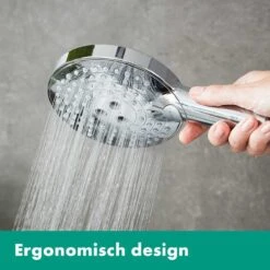 Hansgrohe Raindance Select S - Handdouche 120 PowderRain - 3 Straalsoorten - Chroom -Badkamer Wijs 1200x1200 3086