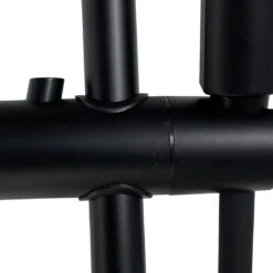 4bathroomz® Zwarte Regendouche Met Thermostatische Kraan - 20cm Hoofddouche -Badkamer Wijs 1200x1200 3126