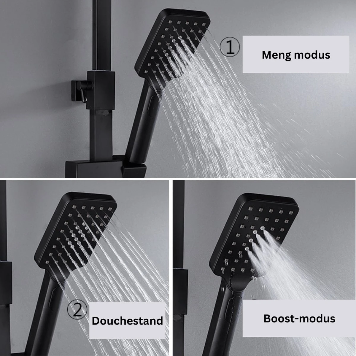 Merkloos TIB Douche Met Ingebouwde Thermostaat - Zonder Extra Stroomaansluiting - Thermostaatkraan V1 4 Merkloos TIB Douche Met Ingebouwde Thermostaat - Zonder Extra Stroomaansluiting - Thermostaatkraan V1 - Afbeelding 2