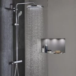 GROHE Euphoria Massage 110 Douchekop - Ø 11 Cm - 3 Straalsoorten - Chroom - 27221000 -Badkamer Wijs 1200x1200 3173