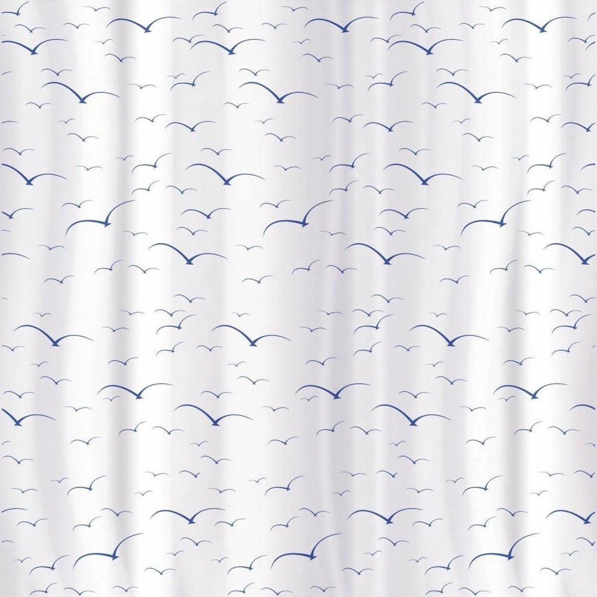 Tatkraft Seagulls - Luxe Waterdicht Douchegordijn - Met GRATIS 12 Ringen - Anti-Schimmel Badkamer Douche Gordijn - Sneldrogend & Anti Schimmel - Wasbaar & Duurzaam Shower Curtain - 100% Polyester - Meeuwen Design - 180X180 CM 5 Tatkraft Seagulls - Luxe Waterdicht Douchegordijn - Met GRATIS 12 Ringen - Anti-Schimmel Badkamer Douche Gordijn - Sneldrogend & Anti Schimmel - Wasbaar & Duurzaam Shower Curtain - 100% Polyester - Meeuwen Design - 180X180 CM - Afbeelding 3