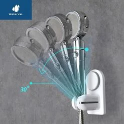 Zelfklevende Douchekophouder Met Zuignap - Universele Douchekop & Handdouche Houder - Verstelbaar - Handdouchehouder - Douche Kop Wandhouder - Zonder Boren & Schroeven -Badkamer Wijs 1200x1200 3192