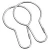 Sealskin Hooks Douchegordijnringen (12 Stuks) Metaal/RVS -Badkamer Wijs 1200x1200 3193