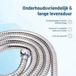 Saqu Express Doucheslang 175 Cm - Chroom -Badkamer Wijs 1200x1200 3217