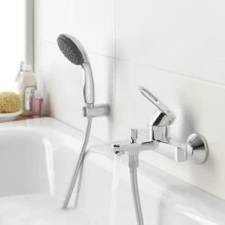 GROHE QuickFix Vitalio Start 100 Waterbesparende Douchekop - Ø 10 Cm - EcoJoy - 2 Straalstanden 24 GROHE QuickFix Vitalio Start 100 Waterbesparende Douchekop - Ø 10 Cm - EcoJoy - 2 Straalstanden -Badkamer Wijs 1200x1200 3297
