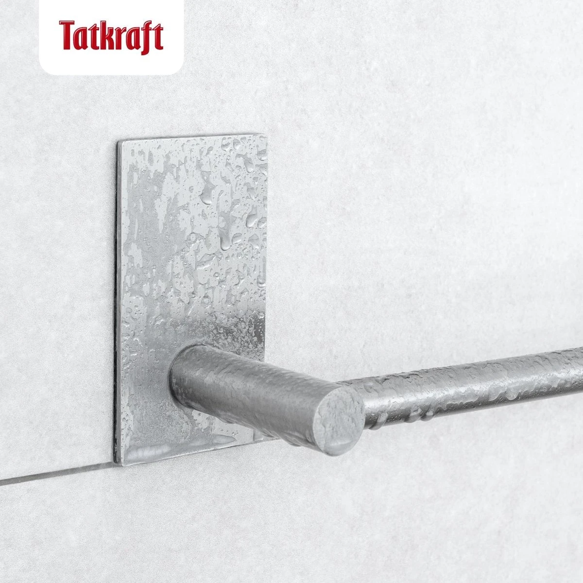 Tatkraft John - Zelkflevende Handdoekstang - Vaatdoek/Keukengerei/Handdoeken Stang Houder Rek Handdoekenrek Muur Steun - Wand Ophangsysteem Voor In De Keuken/Badkamer/Keukenkast - Handdoekrek Handdoekenstang - Zonder Boren - Geborsteld RVS - 40CM 7 Tatkraft John - Zelkflevende Handdoekstang - Vaatdoek/Keukengerei/Handdoeken Stang Houder Rek Handdoekenrek Muur Steun - Wand Ophangsysteem Voor In De Keuken/Badkamer/Keukenkast - Handdoekrek Handdoekenstang - Zonder Boren - Geborsteld RVS - 40CM - Afbeelding 5