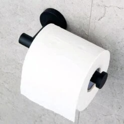 Design Toiletrolhouder - WC Rolhouder - RVS Mat Zwart - Incl. Schroeven 18 Design Toiletrolhouder - WC Rolhouder - RVS Mat Zwart - Incl. Schroeven -Badkamer Wijs 1200x1200 335