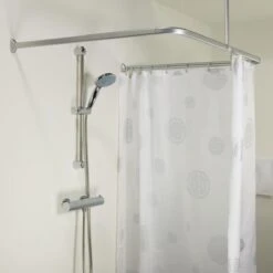 Sealskin Easy Roll 90x90x90 Cm - Aluminium - Mat Zilver -Badkamer Wijs 1200x1200 3371