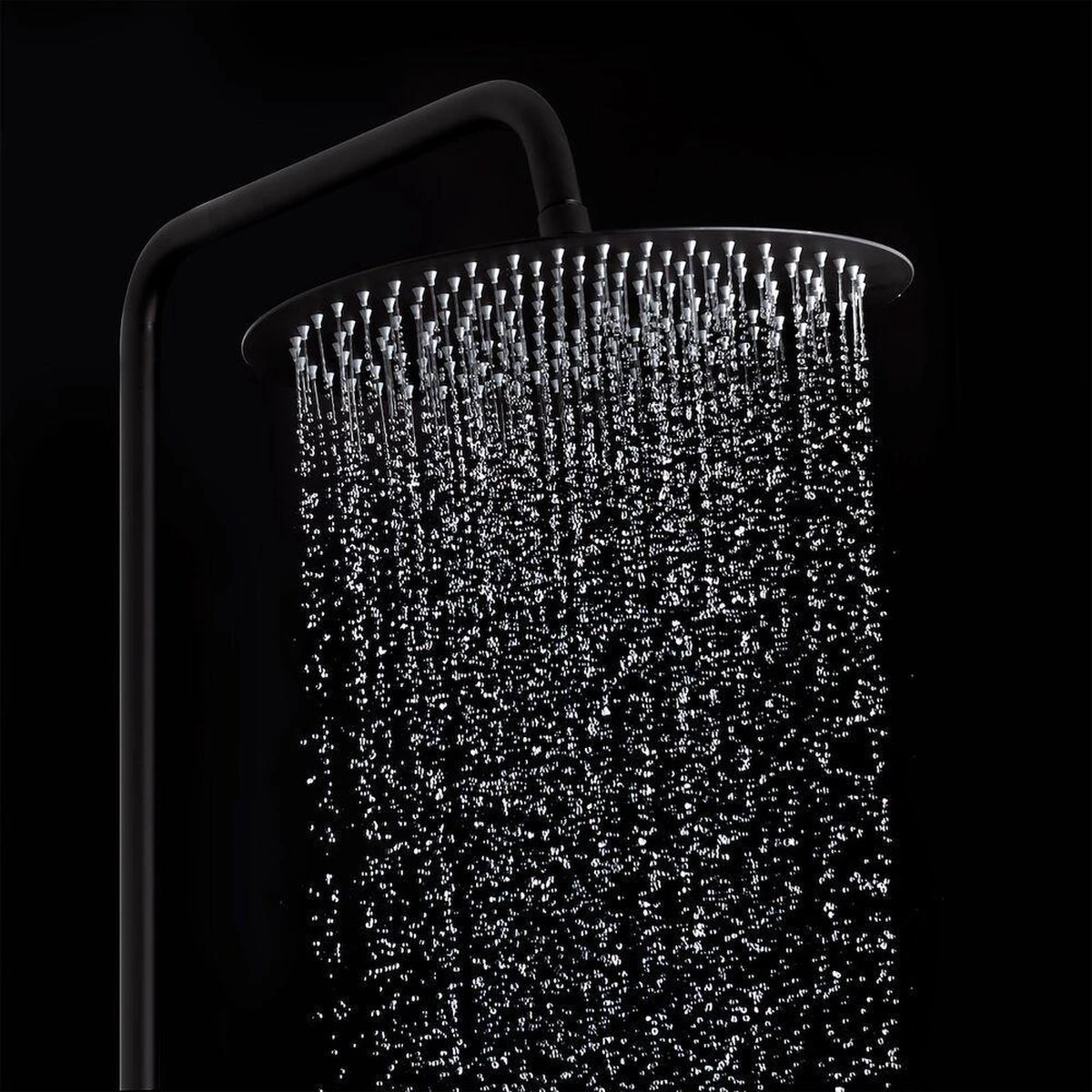 Tiger Twiss Doucheset - Regendouche Ø 30 Cm - Handdouche Ø 12 Cm - Met Thermostaatkraan - 3 Standen - Mat Zwart 6 Tiger Twiss Doucheset - Regendouche Ø 30 Cm - Handdouche Ø 12 Cm - Met Thermostaatkraan - 3 Standen - Mat Zwart - Afbeelding 4