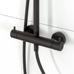 Tiger Twiss Doucheset - Regendouche Ø 30 Cm - Handdouche Ø 12 Cm - Met Thermostaatkraan - 3 Standen - Mat Zwart 27 Tiger Twiss Doucheset - Regendouche Ø 30 Cm - Handdouche Ø 12 Cm - Met Thermostaatkraan - 3 Standen - Mat Zwart -Badkamer Wijs 1200x1200 3384