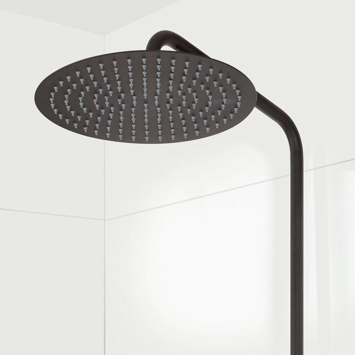 Tiger Twiss Doucheset - Regendouche Ø 30 Cm - Handdouche Ø 12 Cm - Met Thermostaatkraan - 3 Standen - Mat Zwart 16 Tiger Twiss Doucheset - Regendouche Ø 30 Cm - Handdouche Ø 12 Cm - Met Thermostaatkraan - 3 Standen - Mat Zwart - Afbeelding 14