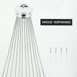 Sealskin Umbrella Douchegordijnstangset - Chroom -Badkamer Wijs 1200x1200 3426