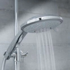 SCHÜTTE Niagara Handdouche - Douchekop Ø 15 Cm - 5 Standen - Watervaluitloop - Waterstop - Chroom -Badkamer Wijs 1200x1200 3433