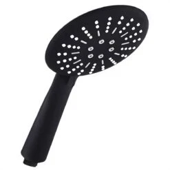 IBright Douchekop Met Slang – Mat Zwart - 3 Functies – Handdouche – Hoofddouche Inclusief Wandhouder Zonder Boren -Badkamer Wijs 1200x1200 3446