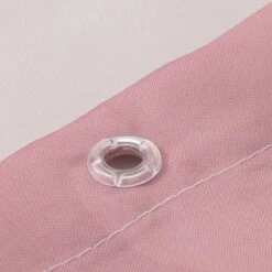 Sealskin Earth - Douchegordijn 180x200 Cm - Polyester Donkerroze / Off-white -Badkamer Wijs 1200x1200 345