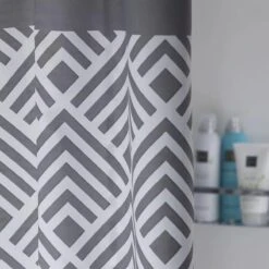Sealskin Angoli Douchegordijn 180x200 Cm - Polyester - Grijs -Badkamer Wijs 1200x1200 3461
