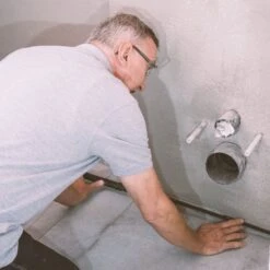 Douche Achterwand - Schulte Deco Design Softtouch - Steen Antraciet - 100x255cm - Wanddecoratie - Muurdecoratie - Badkamer Wandpaneel - Muurbekleding -Badkamer Wijs 1200x1200 3467