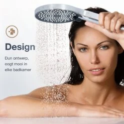 MaatWorkz - Waterbesparende Douchekop + Douchetimer - Handdouche - Hoge Druk - Luxe Design - Regendouche - ø 13 CM - 3 Standen - Chrome 18 MaatWorkz - Waterbesparende Douchekop + Douchetimer - Handdouche - Hoge Druk - Luxe Design - Regendouche - ø 13 CM - 3 Standen - Chrome -Badkamer Wijs 1200x1200 3553