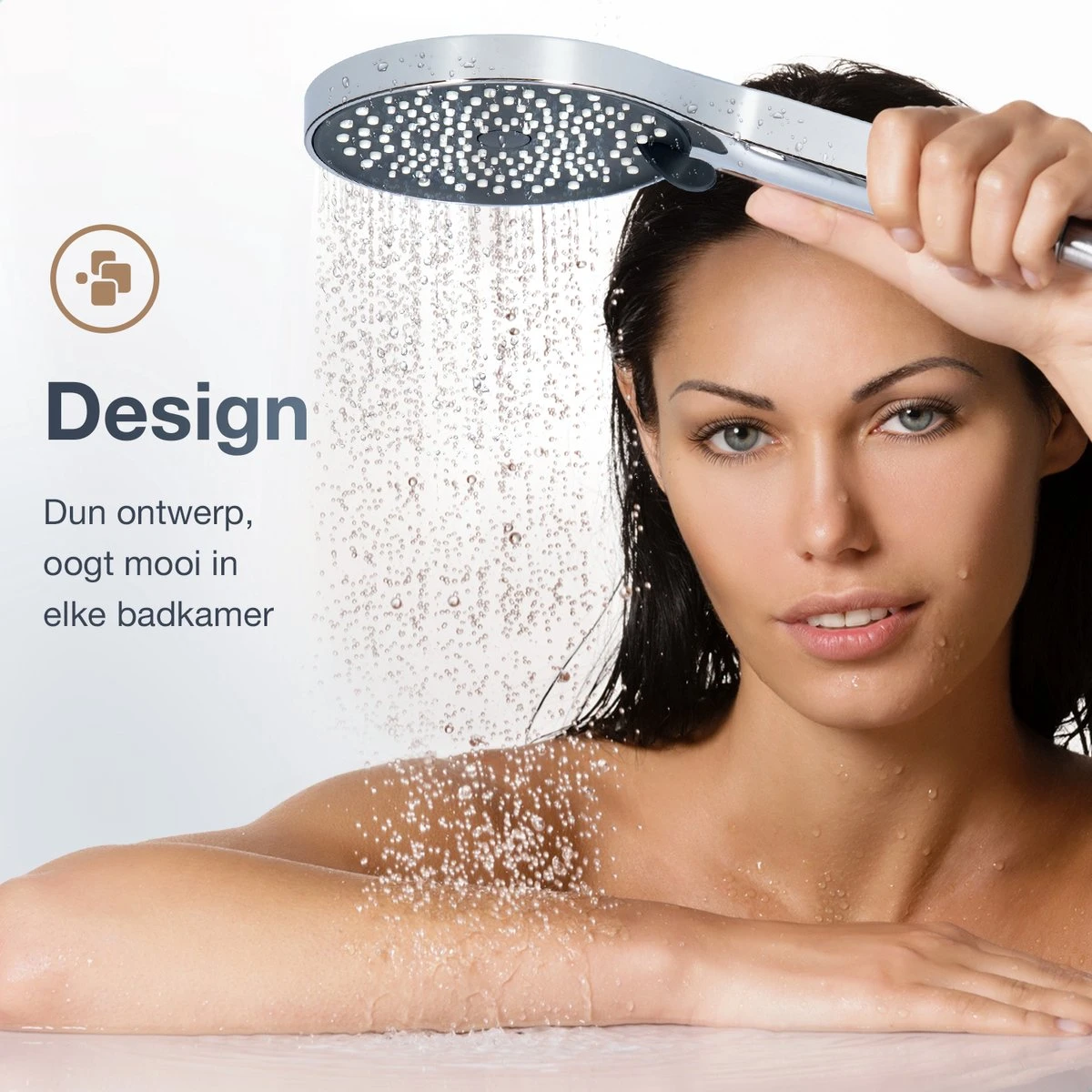 MaatWorkz - Waterbesparende Douchekop + Douchetimer - Handdouche - Hoge Druk - Luxe Design - Regendouche - ø 13 CM - 3 Standen - Chrome 10 MaatWorkz - Waterbesparende Douchekop + Douchetimer - Handdouche - Hoge Druk - Luxe Design - Regendouche - ø 13 CM - 3 Standen - Chrome - Afbeelding 8