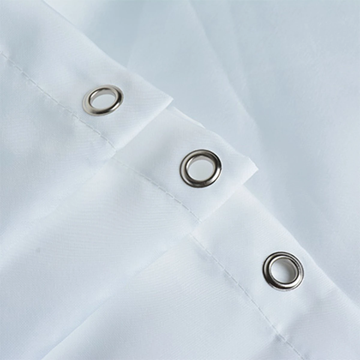 MLN Basics® Douchegordijn | Wit | 180x200 Cm | Inclusief Ringen | Anti-schimmel 7 MLN Basics® Douchegordijn | Wit | 180x200 Cm | Inclusief Ringen | Anti-schimmel - Afbeelding 5