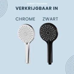 EcoRain™ Waterbesparende Douchekop Mark Met WATERFILTER - 50% Waterbesparend - Regendouche - 5 Sproeistanden - Hoge Druk - Betere Huid - Handdouche - Luxe Moderne Douchekop - Hoge Kwaliteit - Chrome -Badkamer Wijs 1200x1200 3618