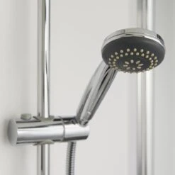 Tiger Valencia Handdouche - Douchekop Ø 8 Cm - Tot 40% Waterbesparend - 3 Standen - Chroom -Badkamer Wijs 1200x1200 3620