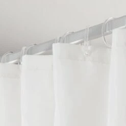 Sealskin Flow Douchegordijn 180x200 Cm - Polyester - Zwart / Wit -Badkamer Wijs 1200x1200 3638