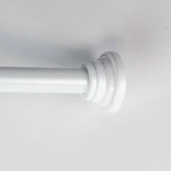 Saninorm Douchegordijnstang - 90x90 Cm - Wit -Badkamer Wijs 1200x1200 3670