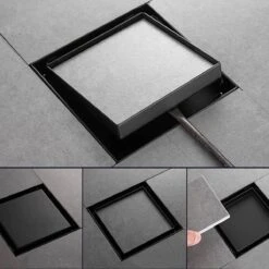 Moderne Doucheput Deksel - Verborgen Douche Afvoerputje - Roestvrij Staaldouche - Messing Afvoerputje - Industrieel - Mat Zwart Afvoerputje Douche - Deksel Afvoerput Douche - Mat Zwart 19 Moderne Doucheput Deksel - Verborgen Douche Afvoerputje - Roestvrij Staaldouche - Messing Afvoerputje - Industrieel - Mat Zwart Afvoerputje Douche - Deksel Afvoerput Douche - Mat Zwart -Badkamer Wijs 1200x1200 3711