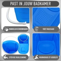 Goodlife Zitbad Voor Volwassenen XL – Bath Bucket – 330L 1M Lang – Mobiele Badkuip – Zitbad Voor In De Douche - Zitbad - Mobiele Badkuip - Zitbad Kinderen - Zitbad Voor Volwassenen - Blauw 8 Goodlife Zitbad Voor Volwassenen XL – Bath Bucket – 330L 1M Lang – Mobiele Badkuip – Zitbad Voor In De Douche - Zitbad - Mobiele Badkuip - Zitbad Kinderen - Zitbad Voor Volwassenen - Blauw -Badkamer Wijs 1200x1200 3717
