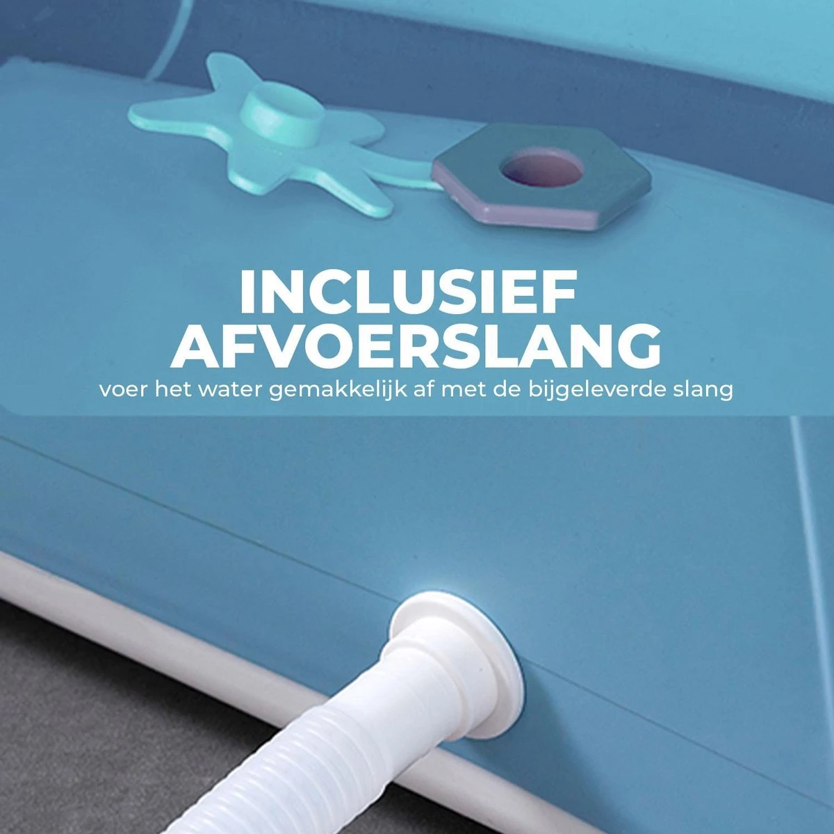 Foresta Volwassenen Zitbad XXL 150CM - Plastic Badkuip - Lime 9 Foresta Volwassenen Zitbad XXL 150CM - Plastic Badkuip - Lime - Afbeelding 7