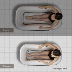 Tubble® Compact - Klein Opblaasbaar Ligbad 140 Cm Lang – Opvouwbaar Bad Voor Volwassenen Tot 170cm - IJsbad Wim Hof Methode - Zitbad - 200L 17 Tubble® Compact - Klein Opblaasbaar Ligbad 140 Cm Lang – Opvouwbaar Bad Voor Volwassenen Tot 170cm - IJsbad Wim Hof Methode - Zitbad - 200L -Badkamer Wijs 1200x1200 3736