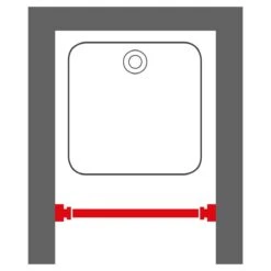 Sealskin Douchegordijnstang - 70-115 Cm - Wit -Badkamer Wijs 1200x1200 374